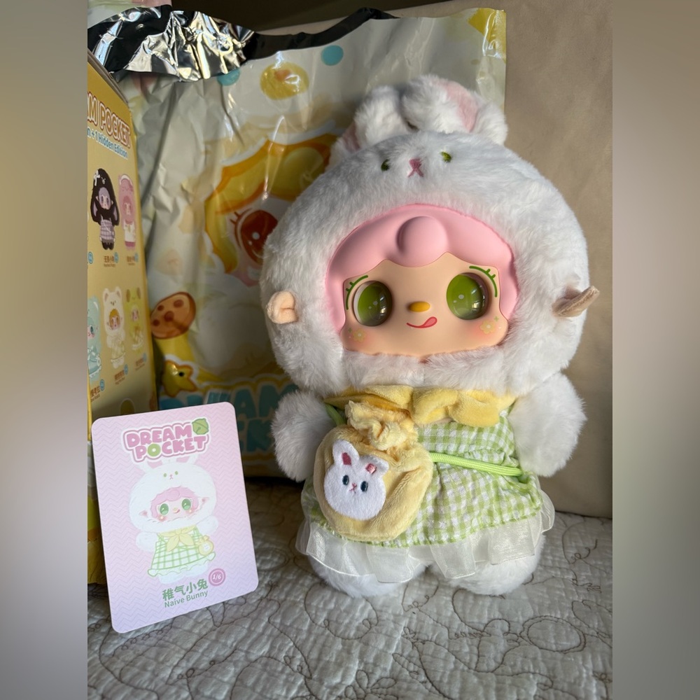 🔥 Fire Sale 🔥
Yooki 400% - V2 Dream Pocket Plush Confirmed: Native Bunny
